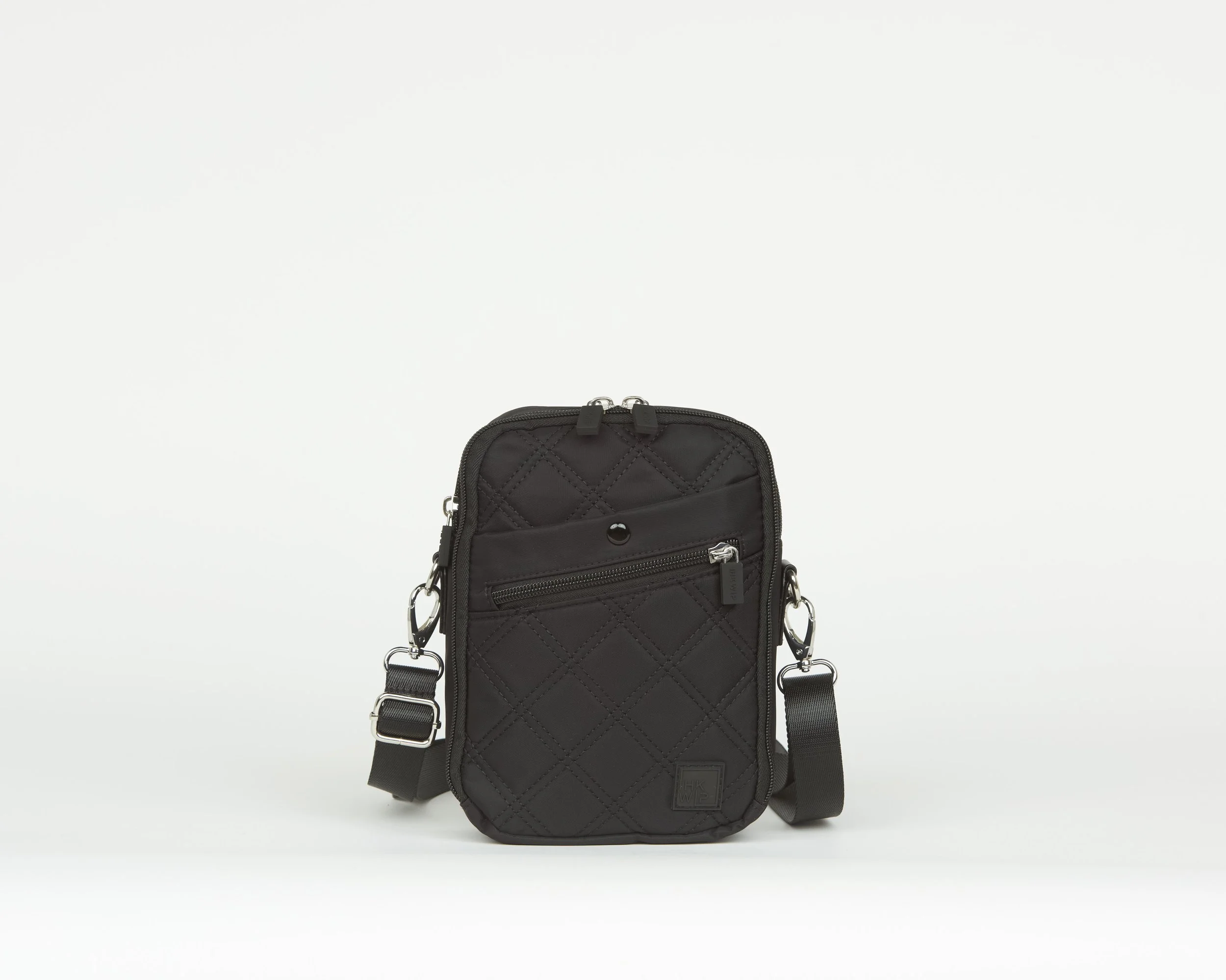 THE COSMO TOP HANDLE CROSSBODY - METALLIC STONE GREY — IHKWIP